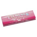 Pachet cu 50 foite roz pentru rulat tigari Elements Pink 1 1/4 (50)